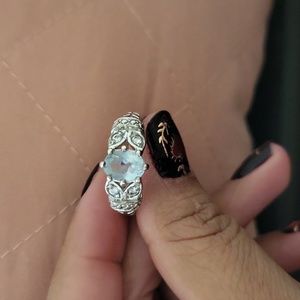 Aquamarine 00's ring
